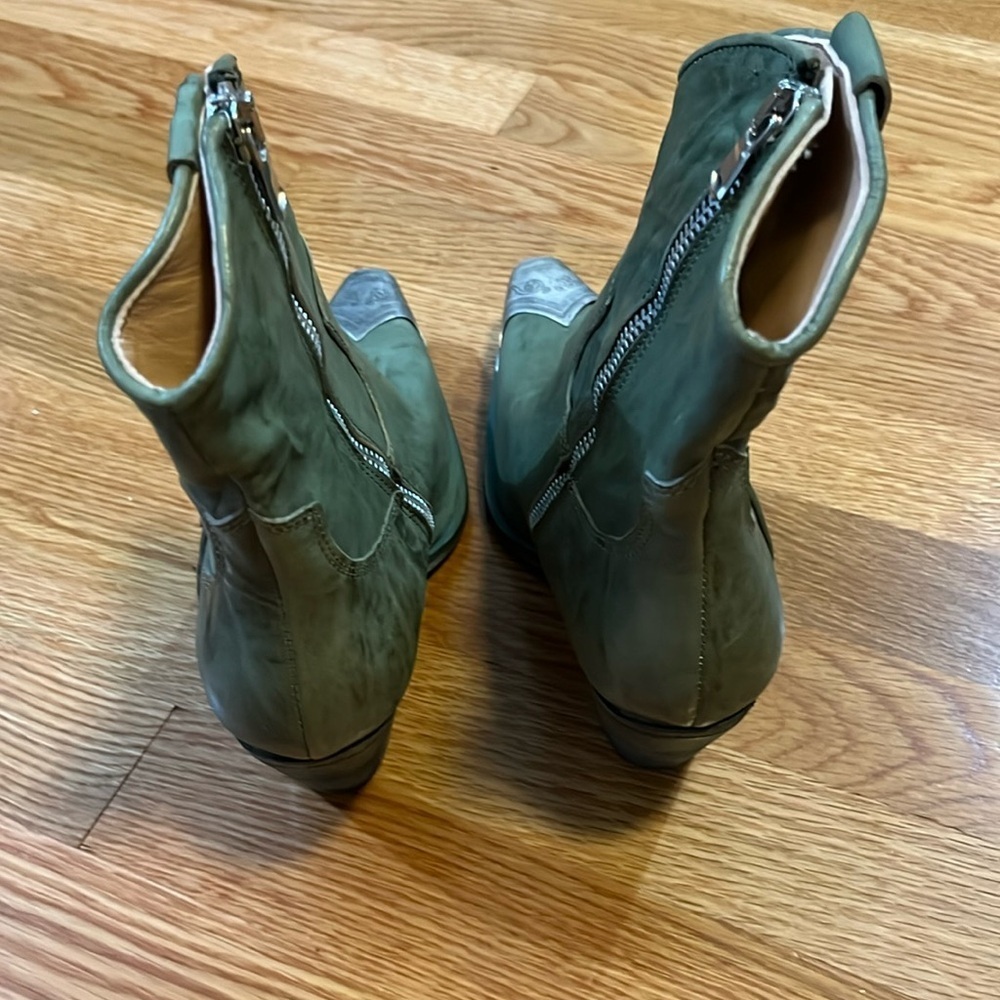 Free People Brayden Western Boot - Succulent Color Size 6 NEW - Picture 8 of 15